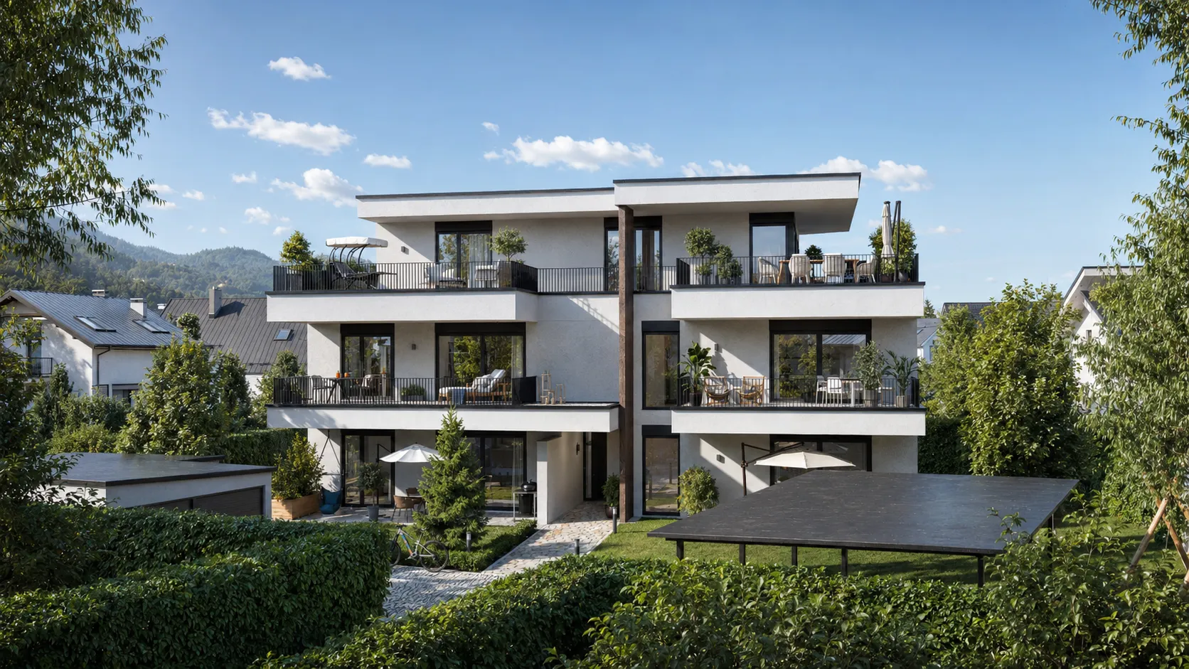 Villa Eva – Das kleine Juwel am Konradweg – Symbolfoto, mit KI bearbeitet